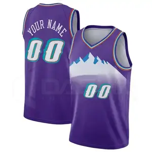 Vente en gros de vêtements de sport en matériau respirant, maillot d'entraînement, maillot de basket-ball, maillot d'uniforme personnalisé - Product Image 1