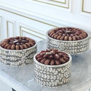 Alta calidad Ramadan Eid Madre de perla Bandejas de soporte de chocolate Bandejas DE SERVICIO DE fregona de lujo al por mayor hechas en Vietnam - Product Image 1