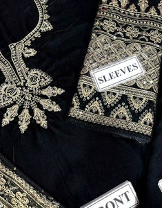 Nuevo Diseño 2026, Vestido Largo Étnico con Pedrería, Bordado y Estampado, Estilo Indio, Traje Elegante para Fiesta, Salwar Kameez - Product Image 3