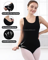 Body de ballerine de danse de gymnastique pour femmes Spandex et justaucorps adulte en nylon avec impression par sublimation pour enfants