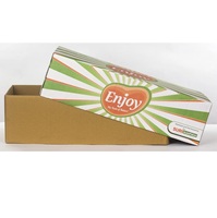 Boîtes en carton personnalisées avec logo imprimé, très vendues, pour usage industriel et commercial, disponibles à bon prix
