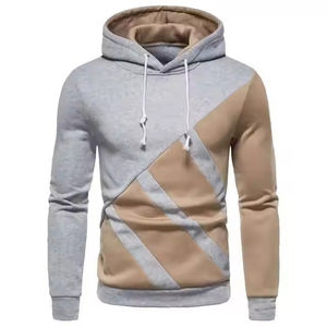 Sudadera con capucha de lana mezclada de algodón básica de alta calidad para hombre con logotipo personalizado para invierno con su propio logotipo Servicio OEM - Product Image 1