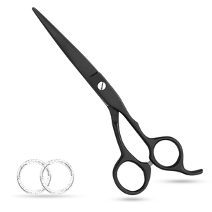 Tijeras de peluquero profesional de 7 pulgadas al por mayor, tijeras de corte de pelo de acero inoxidable con punta de hoja afilada para salones - Product Image 1