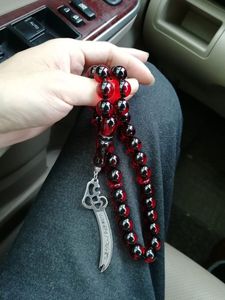 THEY BEAD COLOR TESBIH avec pochette de rangement Formes de perles en résine Pas encore d'avis est une meilleure qualité - Product Image 3