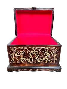High Quality Customizable Wooden Jewelry Box Velvet Lined Storage Compartments for Premium Jewelry Protection Wholesale Price - Product Image 6