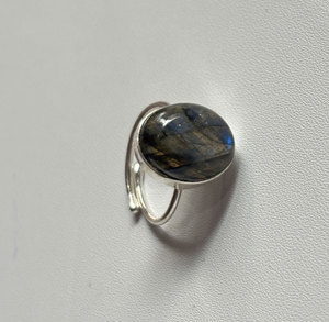 Anillo Ajustable con Piedras Preciosas Coloridas, Estilo Vintage, Certificado IGI, Chapado en Oro, Plata y Latón, para Joyería de Moda, Regalo de Aniversario - Product Image 5