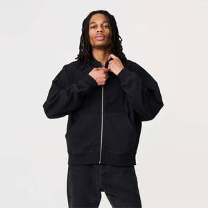 Sudadera con capucha de gran tamaño con cremallera completa para hombres y mujeres: cómoda y elegante, perfecta para climas fríos y uso diario - Product Image 2