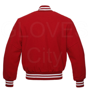 GANTS City Jacket OEM Custom Sleeve Wool Body Varsity Jacket Bomber Flight Baseball Vintage Letterman Varsity Jacket for Man - Product Image 3