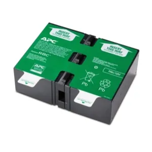 Katrij baterai pengganti catu daya tidak interrumptible 123 untuk model cadangan UPS BR900GI hitam 24V