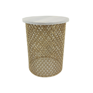 Color dorado para el hogar y la boda Forma redonda Vela de metal de tamaño mediano Votiva en decoración de mesa personalizada - Product Image 2