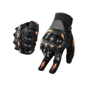 Gants de moto de course légers en cuir respirant avec une prise en main confortable et un ajustement sûr pour les cyclistes de vitesse - Product Image 5