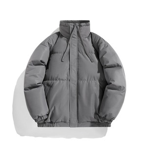 Veste d'hiver personnalisée, chaude et épaisse pour hommes avec col à capuche - Product Image 6