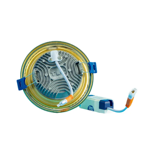 Ready to Ship Modern Minimalist Curved LED <b>Downlight</b> in Nano Gold 6500K Color Temperature IP20 Aluminum-Good Price from Vietnam - Product Image 3