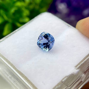 Bi-Color Tanzanite & Zoisite Coussin Coupe Pierres Précieuses Lâches Bleu Naturel pour la Fabrication de Bijoux en Gros de la Boutique - Product Image 3