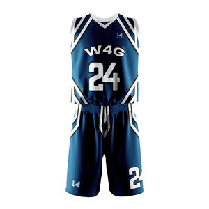 Ensemble de shorts de basket-ball pour hommes adultes personnalisés, respirant, de haute qualité, imprimé par sublimation, uniformes d'entraînement de basket-ball - Product Image 1