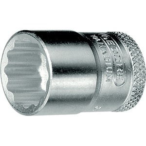 Clé à douille GEDORE 18 mm blanche, longueur 30 mm, 12 points, outils d'atelier 30 3/8? - Product Image 1