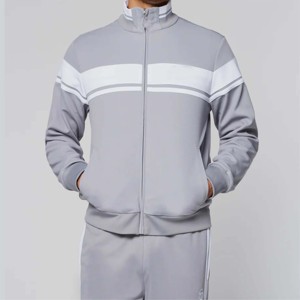 Trendy <b>Track</b> <b>Jacket</b> and Pants Set - Breathable, Comfortable, and Perfect for Sports, Gym, and Casual Outfits - Product Image 4