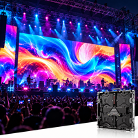 Location d'écran LED pour scène de concert, écran vidéo P1.56 P1.95 P2.6 P2.97 P3.91 500x500mm pour événements en direct