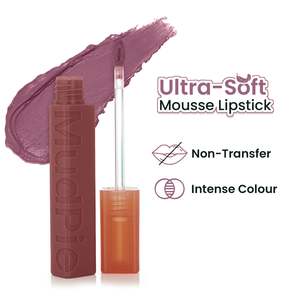Set de Brillo Labial Resistente al Agua Mudpie Mousse - Brillo Labial Líquido Hidratante de Alta Calidad, Libre de Crueldad Animal, con Ácido Hialurónico y Aceite de Ricino - Product Image 6