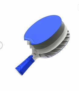 Raquettes de tennis de table en caoutchouc hautement élastiques, poignée ultra-adhérente, durables, longue durée de vie, logo personnalisé - Product Image 3