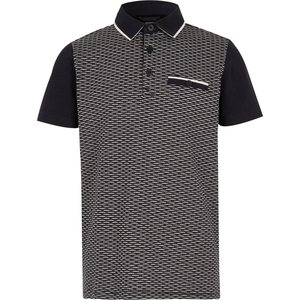Polo de poliéster 100% de secado rápido unisex con logotipo personalizado bordado, uniforme de trabajo de golf deportivo, tela de lona - Product Image 4