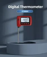 Thermomètre numérique East Tester ET3860D-300 de remplacement, standard au mercure, -80-300, USB, ABS, qualité médicale, acier inoxydable, IP65, 1 pièce