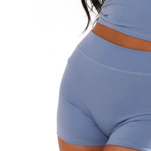 Logo personnalisé sans couture femmes sport Fitness Shorts Scrunch bout à bout contrôle solide court disponible à des prix raisonnables - Product Image 5