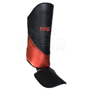 Protège-tibias de sport haut de gamme pour l'entraînement, avec design rembourré, pour la boxe, le kickboxing, les arts martiaux et la pratique quotidienne - Product Image 4
