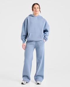 Pantalons de jogging décontractés à jambes larges personnalisés pour femmes, vêtements de sport, pantalons de survêtement à taille haute avec cordon de serrage pour femmes - Product Image 2