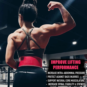 Cinturón de Entrenamiento de Cuero Vacuno de Diseño Personalizado, Hebilla de Doble Punta, Cinturones de Levantamiento de Pesas para Gimnasio - Product Image 2