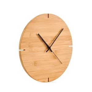 ESFERE Horloge murale en bambou durable Produit de merchandising écologique - Product Image 4