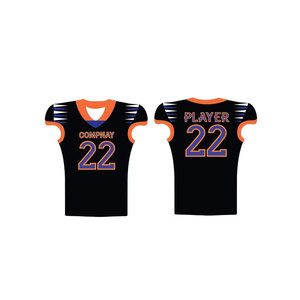 Camiseta de fútbol americano con sublimación personalizada de alta calidad, camiseta de entrenamiento ligera para equipo - Product Image 4