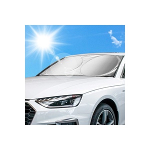 Universal Car Windshield <b>Sun</b> <b>Shade</b> with Free Parking Number Plate - Product Image 2