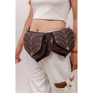 Nouveau sac de taille en cuir véritable fait à la main classique avec ceinture réglable Unique Western Festival Fanny Pack Hip taille cuisse sacs - Product Image 1
