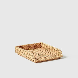 Bandejas Redondas de Ratán al por Mayor Hechas a Mano en Vietnam, Estilo Bohemio, Ecológicas, para Almacenamiento en el Hogar y la Cocina, con Tamaño y Color Personalizables - Product Image 1