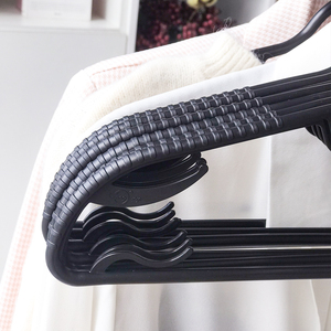 SB Tech Plastic Clothing Organizer Hanger Non-Slip Space Saving Wardrobe Storage Holder Minimalist Design <b>Hook</b> Type - Product Image 1
