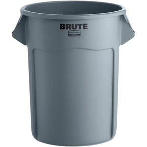 ถังขยะทรงกลมสีเทา Rubbermaid FG265500GRAY BRUTE ขนาด 55 แกลลอน - Product Image 5