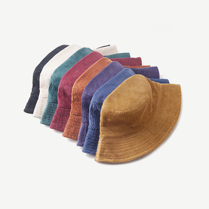 LOW MOQ Marca de calidad Unisex Sombrero de cubo de pana OEM Diseño personalizado Su propio logotipo Sombrero de pescador de invierno - Product Image 3