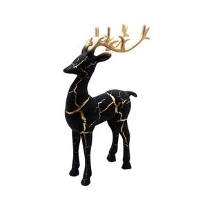 Style unique fait à la main en vrac chambre décor bureau Sculpture maison décorative aluminium rêne cerf Sculptures Figurines abstraites - Product Image 5