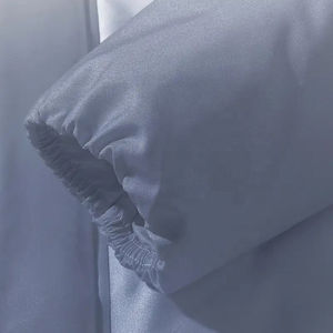 Article populaire haute qualité logo personnalisé impression hommes hiver doudoune fermeture éclair manches complètes poches avant bas prix - Product Image 4