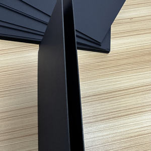0,5mm 1,0mm Dicke Matt-Schwarze Karten 787*1092mm Maßgefertigter Schwarzer Karton für Verpackung, Druck & Stanzung - Product Image 2