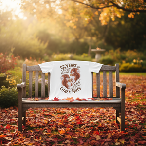 55th <b>Wedding</b> <b>Anniversary</b> Long Sleeve T-Shirt <b>55</b> <b>Years</b> of Driving Each Other Nuts Celebrate with a Fun Promotional T-Shirt - Product Image 3