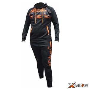 2025 alta calidad pesado ácido lavado Sudadera con capucha y pantalones de chándal Conjunto personalizado hombres francés Terry algodón Streetwear chándal - Product Image 3