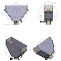 Separatore Magnetico Industriale per Caffè e Cacao in Acciaio Inox 304 ad Alta Intensità Tipo Bunker Neodimio Composito N35