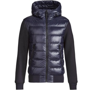 Chaqueta acolchada con cremallera y capucha para hombre ATLANTIC, fina, impermeable, transpirable, de nailon/poliéster de alta calidad, estampado ODM - Product Image 1