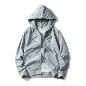 เสื้อกันหนาวผู้ชายขนแกะมีฮู้ดสำหรับฤดูหนาวแฟชั่นสตรีทแวร์เสื้อฮู้ดแบบมีซิปรูด - Product Image 2