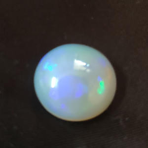 อัญมณีโอปอลสีขาวทรงรีจากชาวเอธิโอเปียธรรมชาติขนาด15.5x15มม. 6.15กก. อัญมณีโอปอลแท้สีขาวแบบหลวมเครื่องประดับหินโอปอลสีขาวเต็มรูปแบบ - Product Image 6