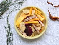 Bestverkochte Premium Vietnamese Gemengde Zacht Gedroogde Vruchten Zoete Smaak Harde Textuur Ritssluiting Vacuüm Fruit Groentesnacks Verpakte Zak