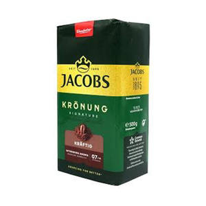 Crema Kraftig Jacobs Kronung Café en grains Premium Forte Torréfaction Aromatique Espresso Mélange Goût Équilibré Café en grains entiers 1kg Pack - Product Image 6