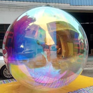 Sfera di sfera a specchio gonfiabile personalizzata nuova decorazione in PVC appesa a specchio festa per la scuola di Ramadan - Product Image 3